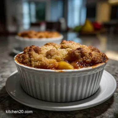 Apple Cobbler: Vintage Recipe with Velvety Filling Recipe Card