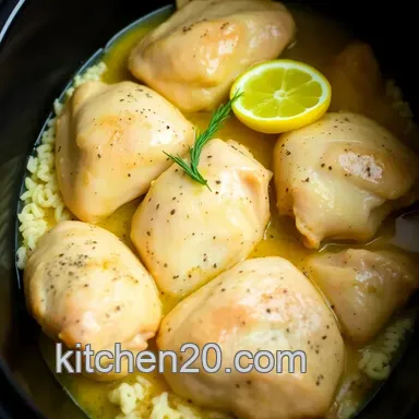Easy & Juicy Crock Pot Lemon Chicken: My Family’s Favorite Sunshine Dish Recipe Card