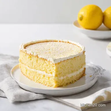 Lemon Dream Cake with Cream Cheese So Easy