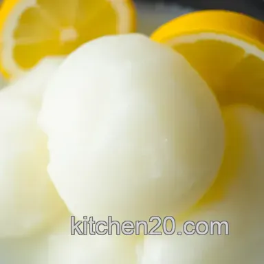 Easy & Zesty Lemon Sorbet Recipe: A Simple Refreshing Delight