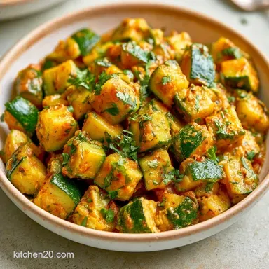 Zucchini Sabzi in 30 Minutes