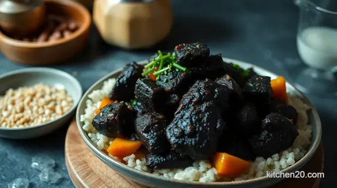 Charcoal-Infused Big Black Chicken with Spicy Garlic Marinade