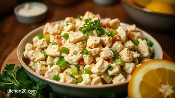 Classic Chicken Salad with Herb Dressing