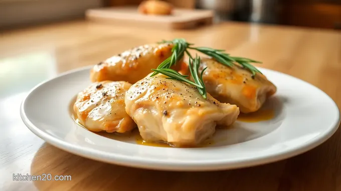 Crock Pot Chicken Thighs with Fresh Rosemary