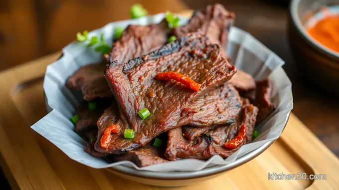 Korean BBQ Beef Jerky