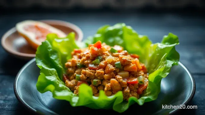Deliciously Fresh Lettuce Wraps: Crunchy Bites of Flavor!