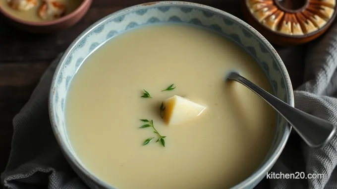 Easy Vegan Leek and Potato Soup