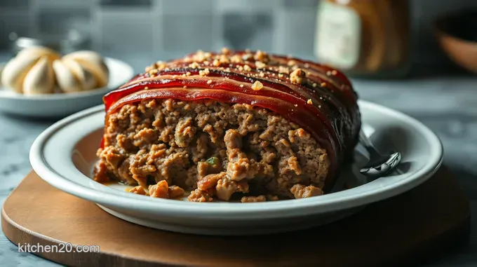 Heavenly Bacon-Wrapped Meatloaf