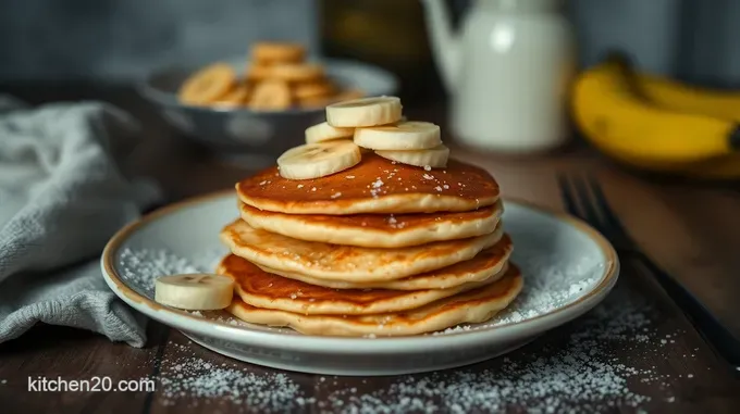 Heavenly Banana Pancakes: Fluffy and Delicious