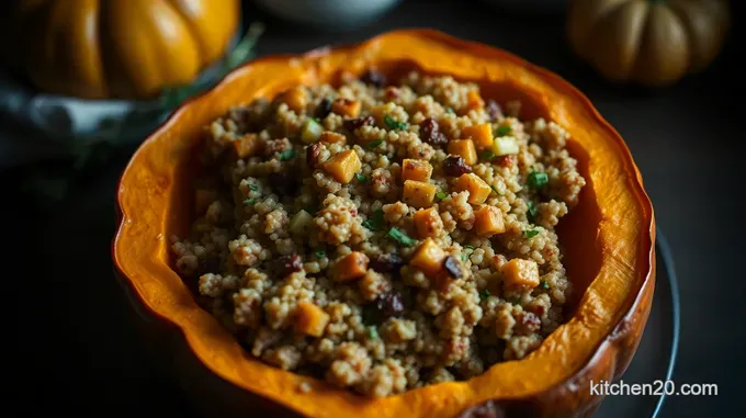 Savory Stuffed Pumpkin: Autumn’s Bright and Flavorful Delight