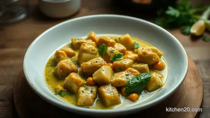 Zesty Green Curry Chicken: A Taste of Thailand at Home