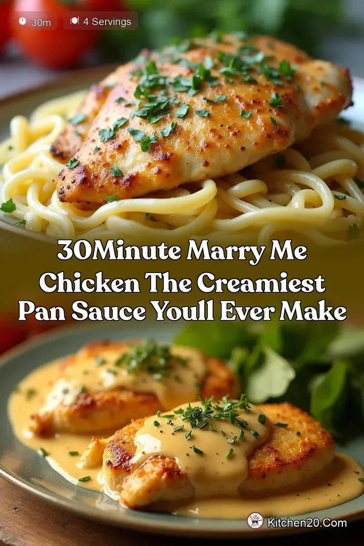 30Minute Marry Me Chicken The Creamiest Pan Sauce Youll Ever Make