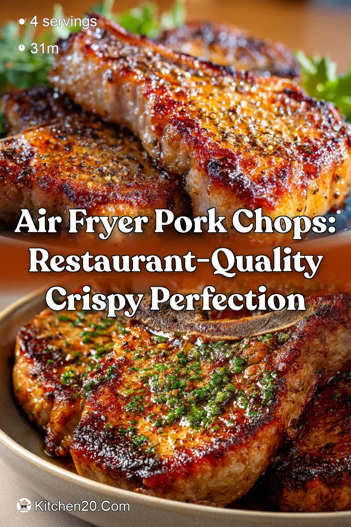 Air Fryer Pork Chops: Restaurant-Quality Crispy Perfection