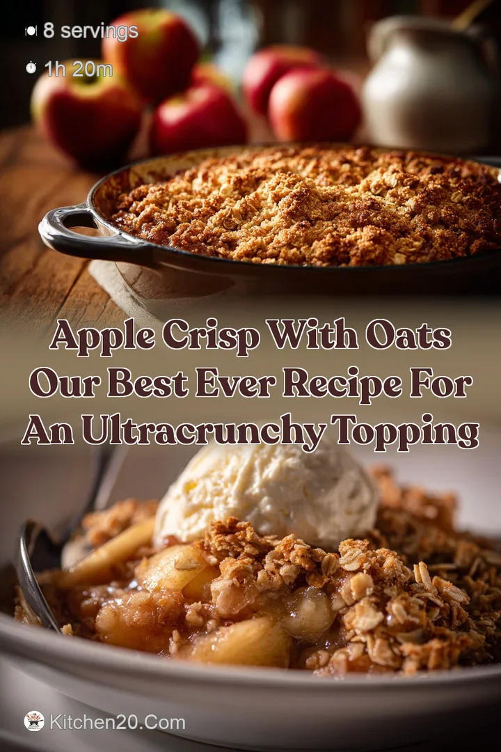 Apple Crisp with Oats Our Best Ever Recipe for an UltraCrunchy Topping