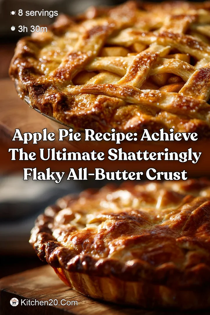Apple Pie Recipe: Achieve the Ultimate Shatteringly Flaky All-Butter Crust