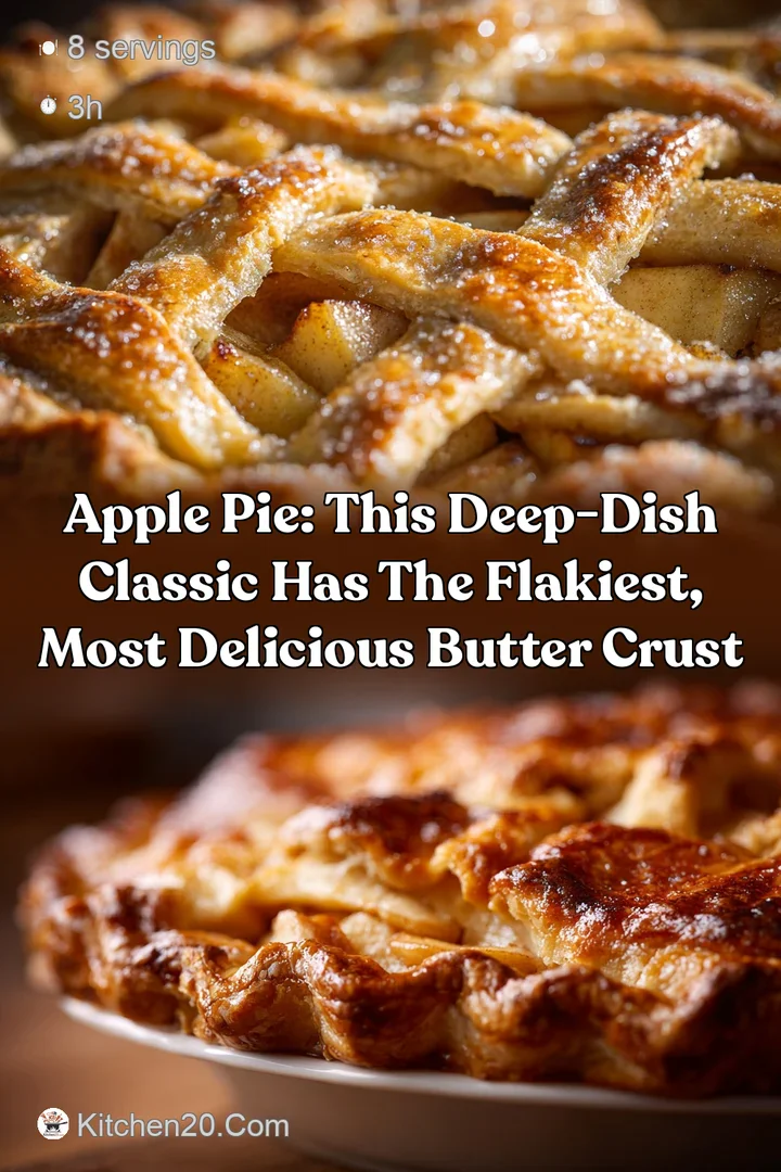 Apple Pie: This Deep-Dish Classic Has the Flakiest Most Delicious Butter Crust