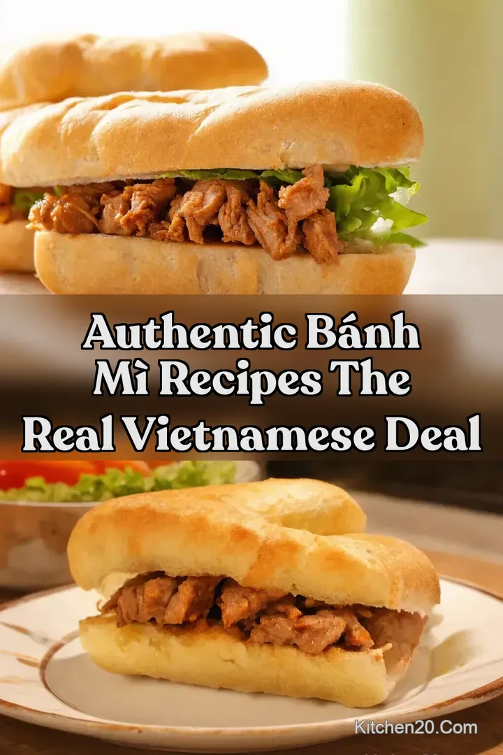 Authentic B&aacute;nh m&igrave; recipes The Real Vietnamese Deal