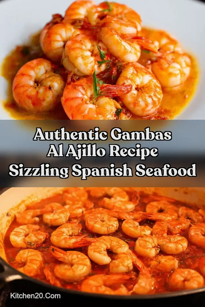 Authentic Gambas al Ajillo Recipe Sizzling Spanish Seafood