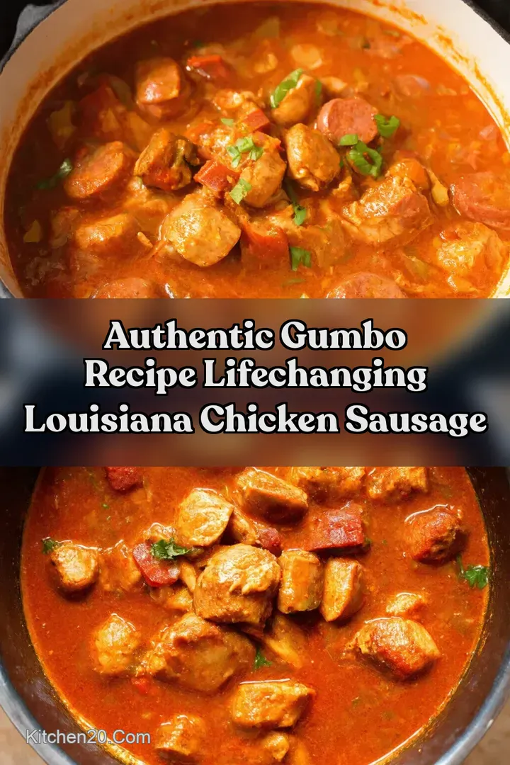 Authentic Gumbo Recipe LifeChanging Louisiana Chicken Sausage