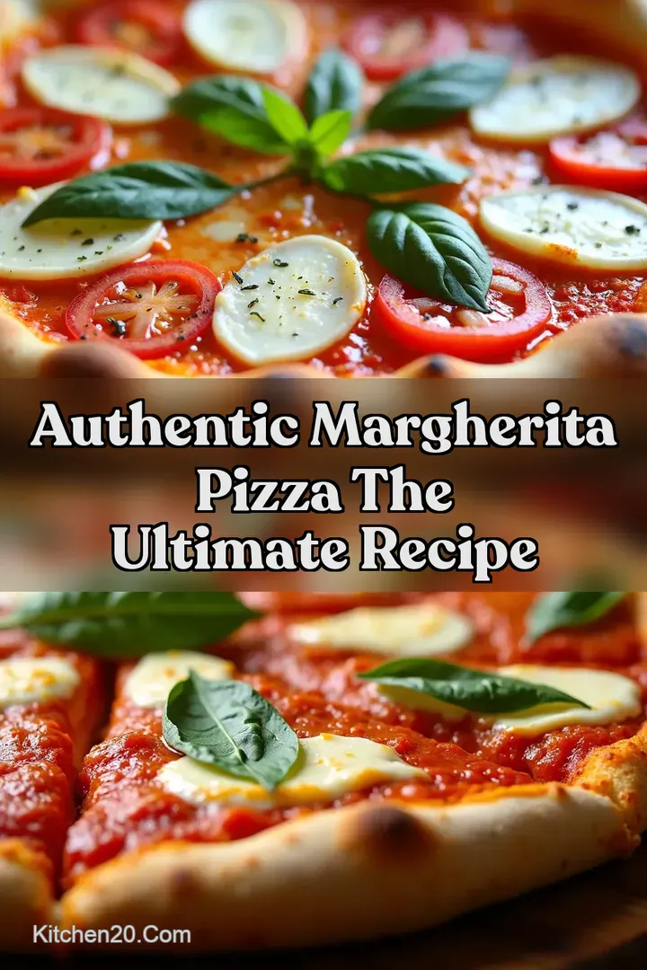 Authentic Margherita Pizza The Ultimate Recipe