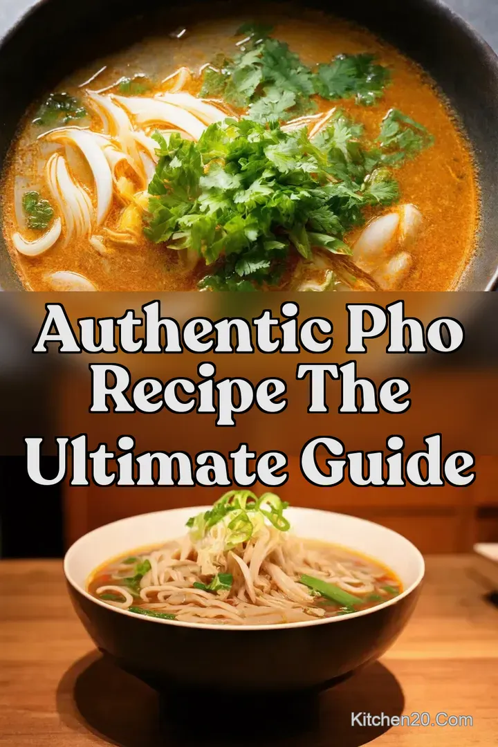 Authentic Pho Recipe The ULTIMATE Guide