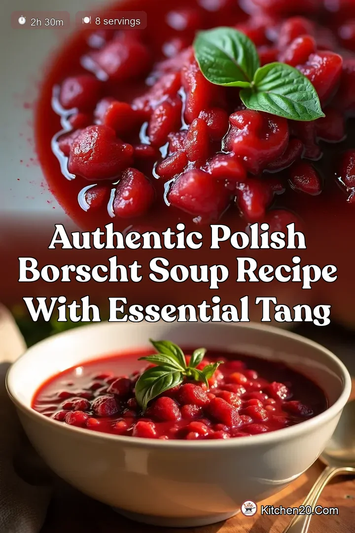 Authentic Polish Borscht Soup Recipe with Essential Tang