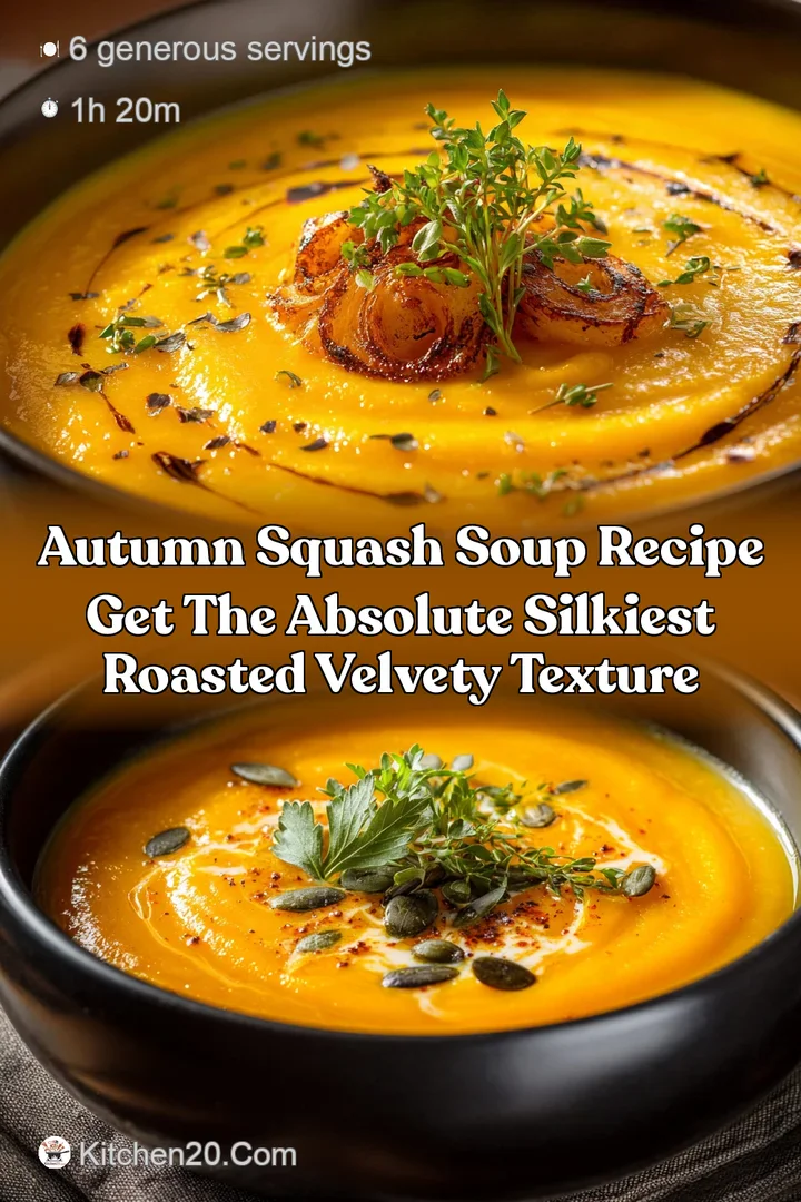 Autumn Squash Soup Recipe Get the Absolute Silkiest Roasted Velvety Texture