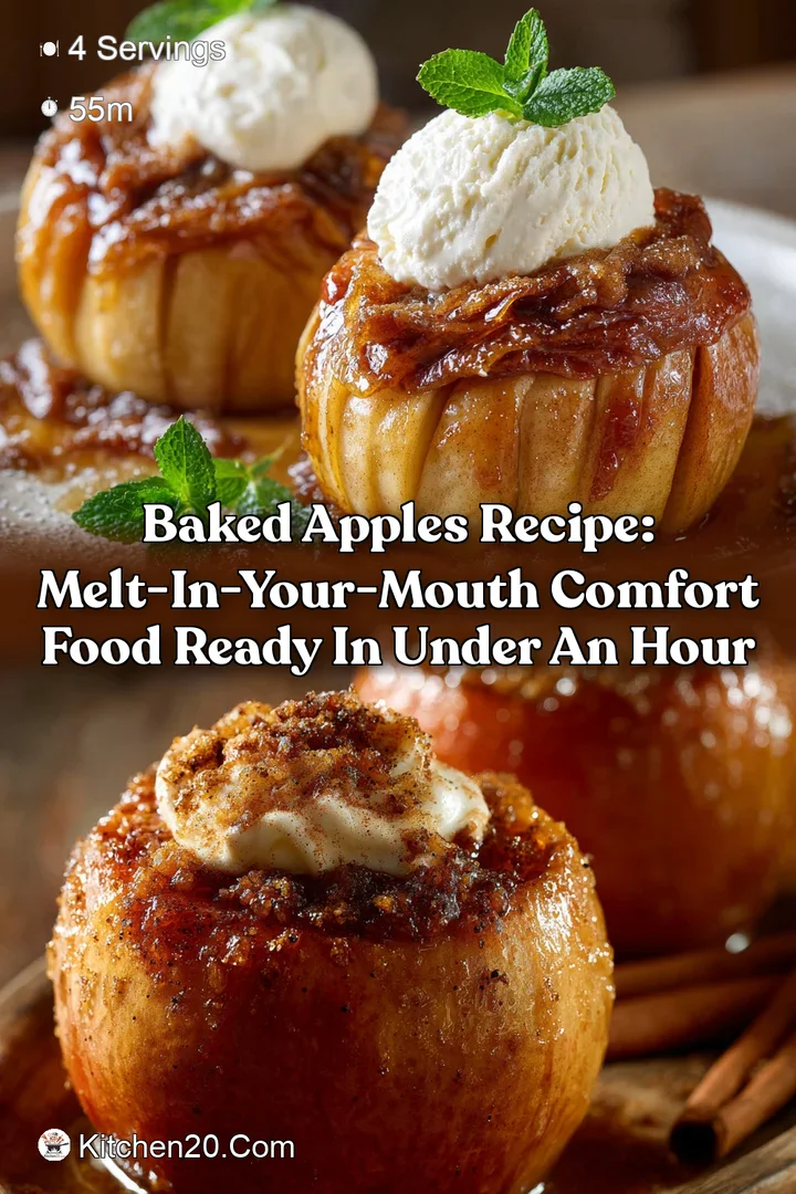 Baked Apples Recipe: Melt-in-Your-Mouth Comfort Food Ready in Under an Hour