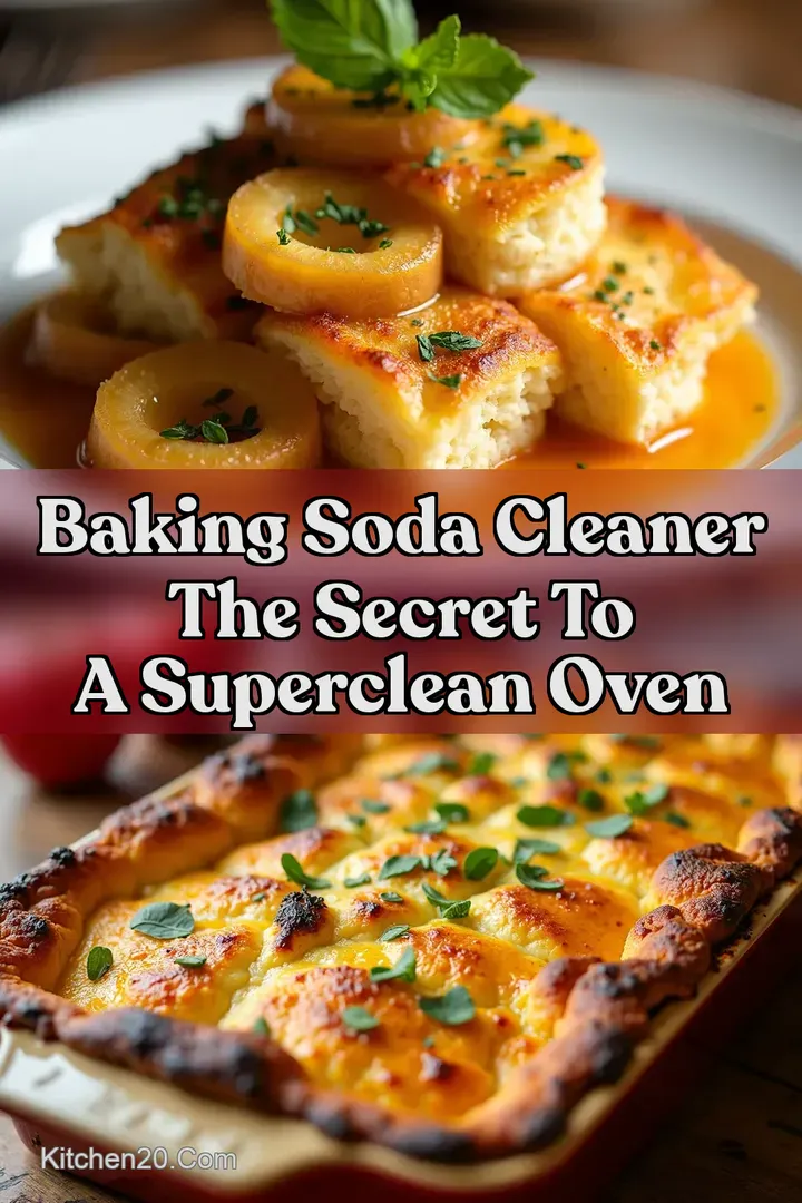 Baking Soda Cleaner The Secret to a SuperClean Oven