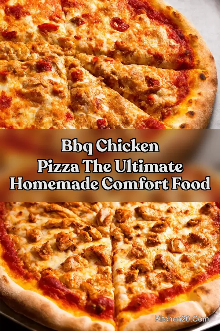 BBQ Chicken Pizza The Ultimate Homemade Comfort Food