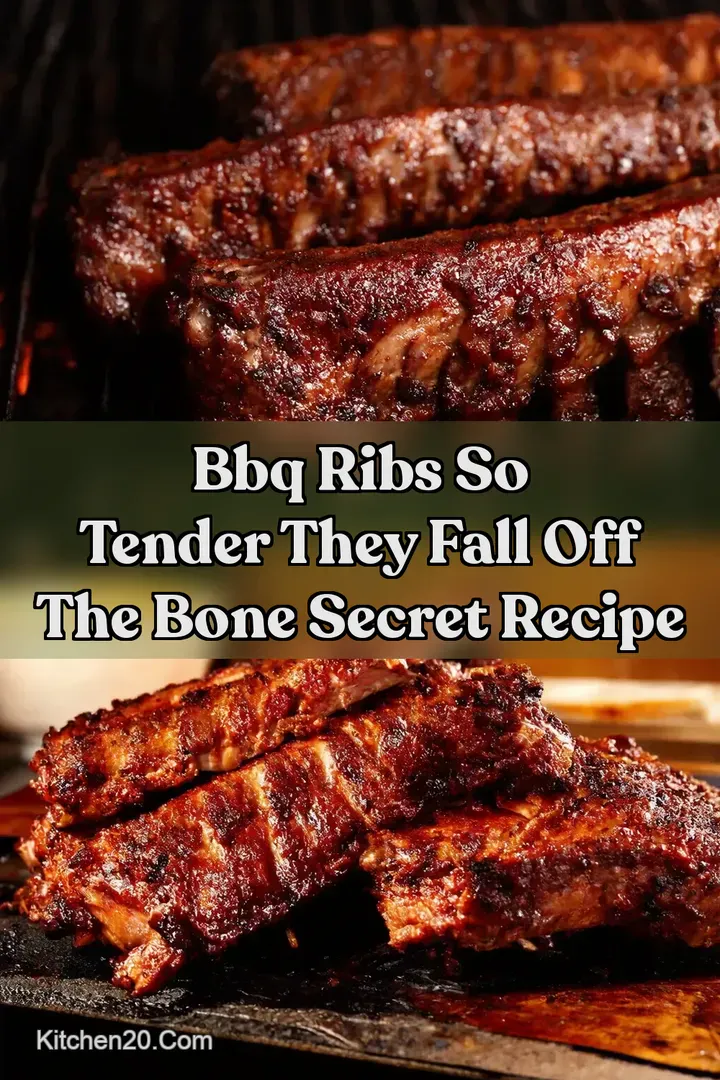 BBQ Ribs So Tender They Fall Off The Bone Secret Recipe