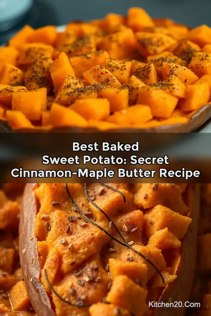 Best Baked Sweet Potato: Secret Cinnamon-Maple Butter Recipe