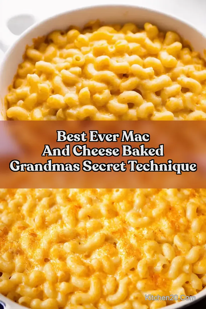 Best Ever Mac And Cheese Baked Grandmas Secret Technique : PIN FOR LATER Best Ever Mac And Cheese Baked Grandmas Secret Technique