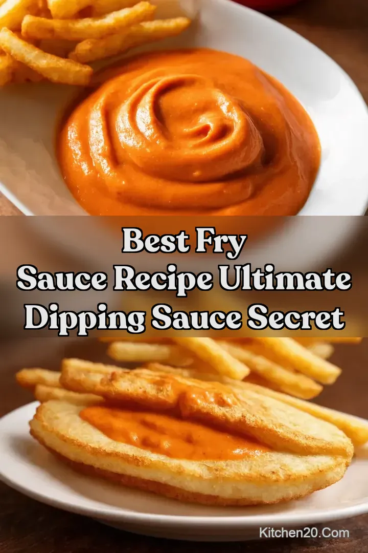 Best Fry Sauce Recipe Ultimate Dipping Sauce Secret