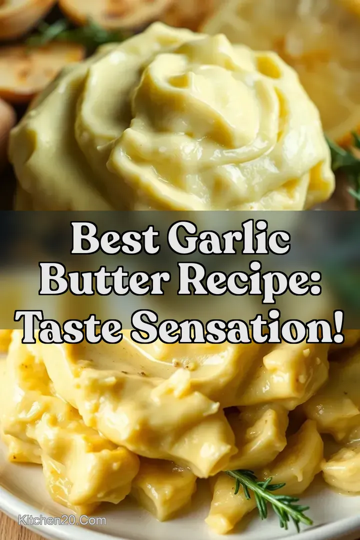 Best Garlic Butter Recipe: Taste Sensation!