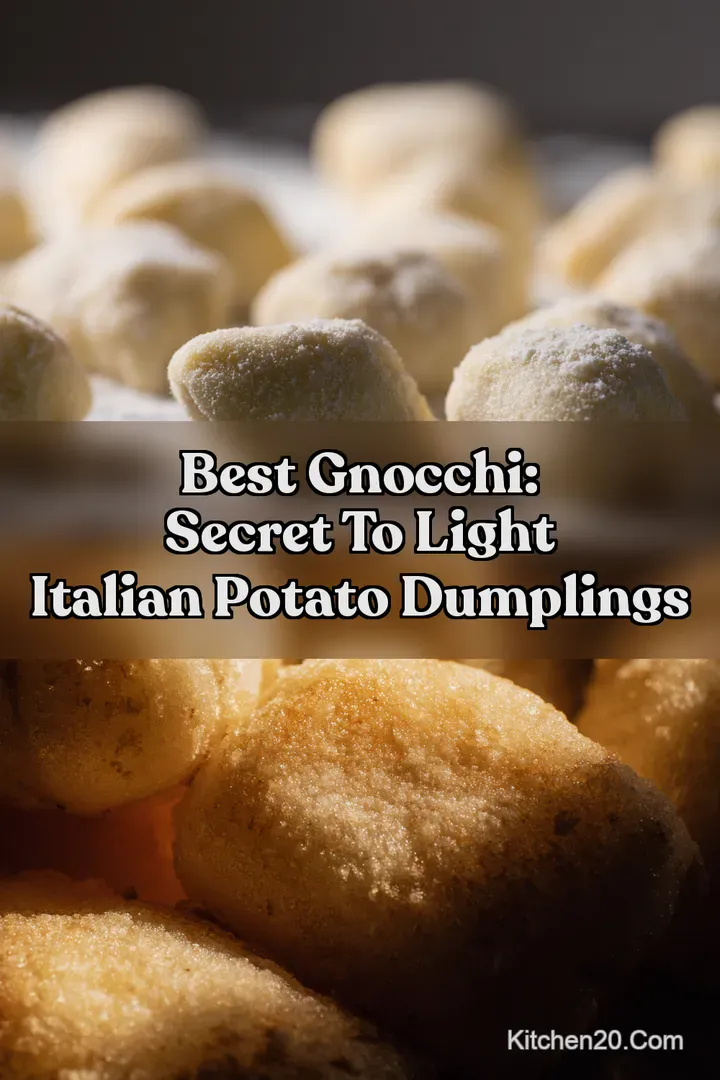 Best Gnocchi: Secret To Light Italian Potato Dumplings : PIN FOR LATER Best Gnocchi: Secret To Light Italian Potato Dumplings