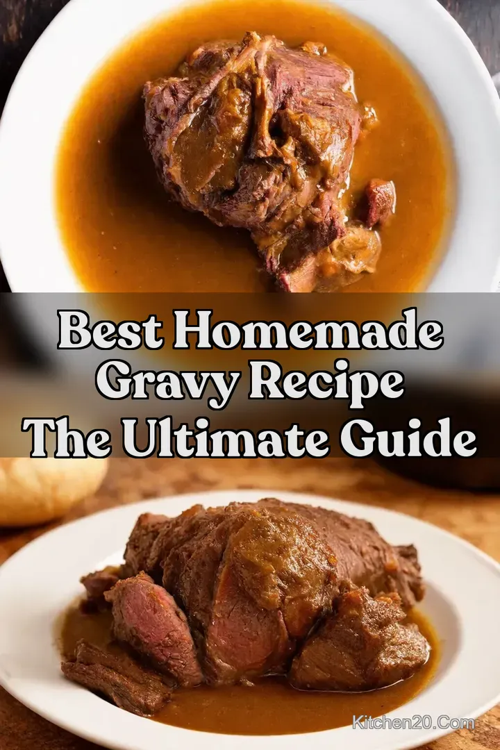 Best Homemade Gravy Recipe The Ultimate Guide : PIN FOR LATER Best Homemade Gravy Recipe The Ultimate Guide