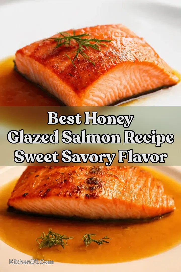 Best Honey Glazed Salmon Recipe Sweet Savory Flavor : PIN FOR LATER Best Honey Glazed Salmon Recipe Sweet Savory Flavor