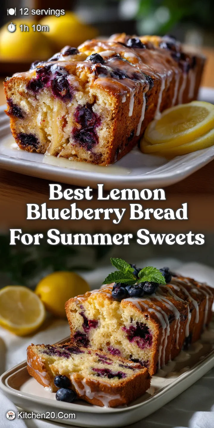 Moist, golden-crusted loaf studded with plump, juicy blueberries. The bright, airy crumb offers a tender texture, dusted w...
