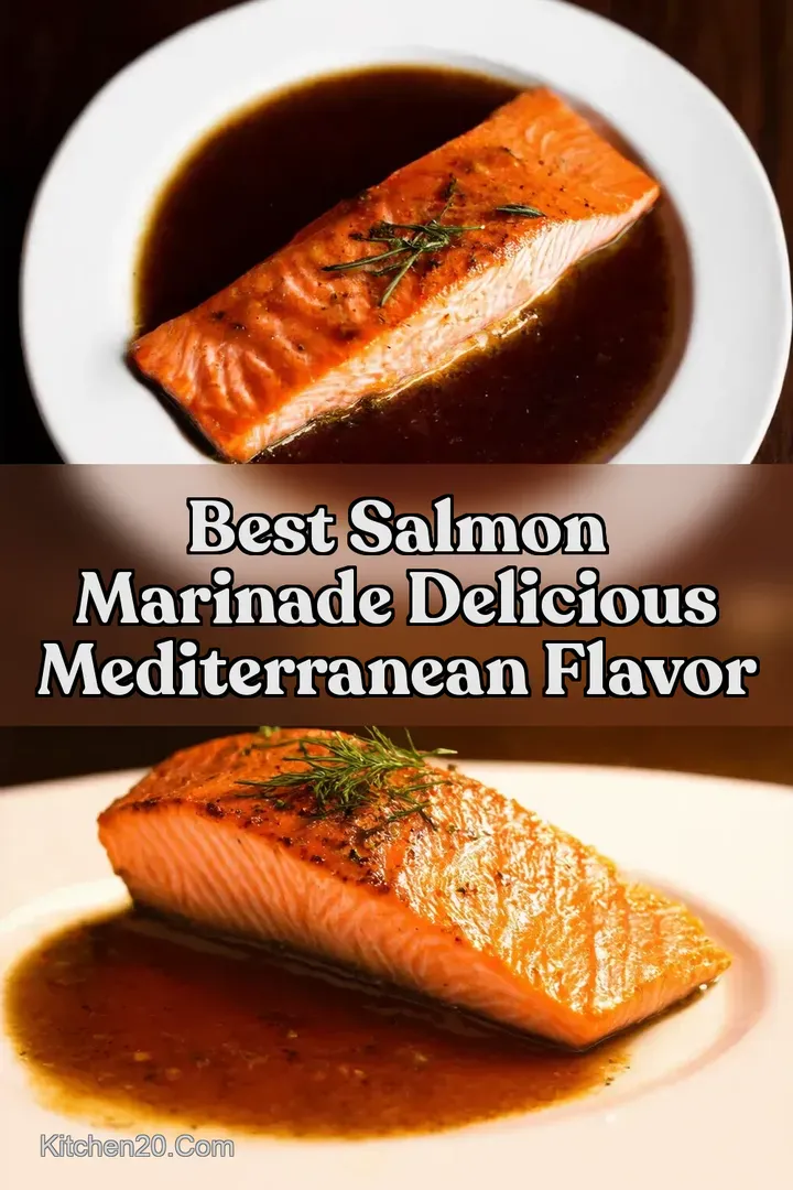 Best Salmon Marinade Delicious Mediterranean Flavor