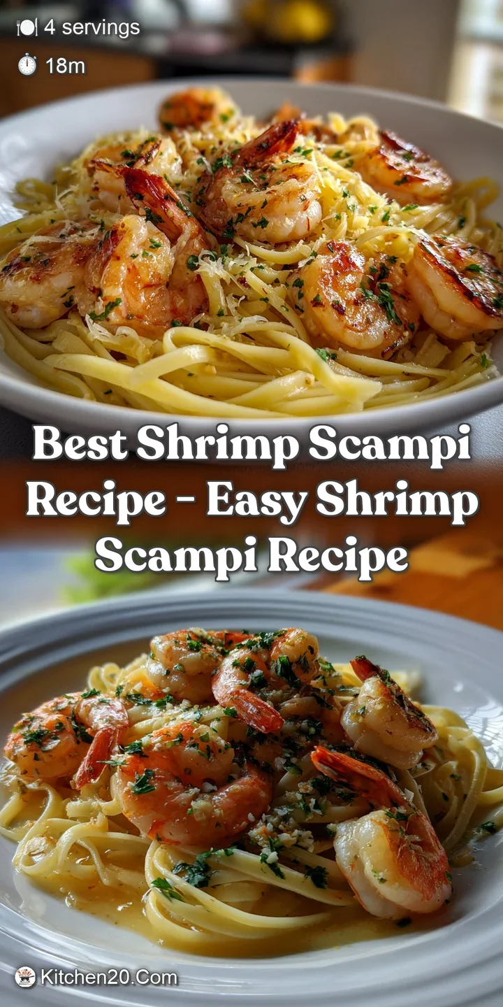 Best Shrimp Scampi Recipe - Easy Shrimp Scampi Recipe
