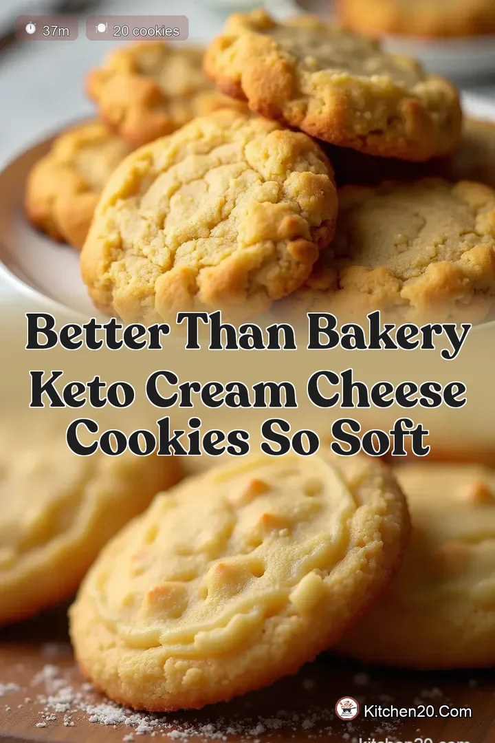 Better Than Bakery Keto Cream Cheese Cookies So Soft