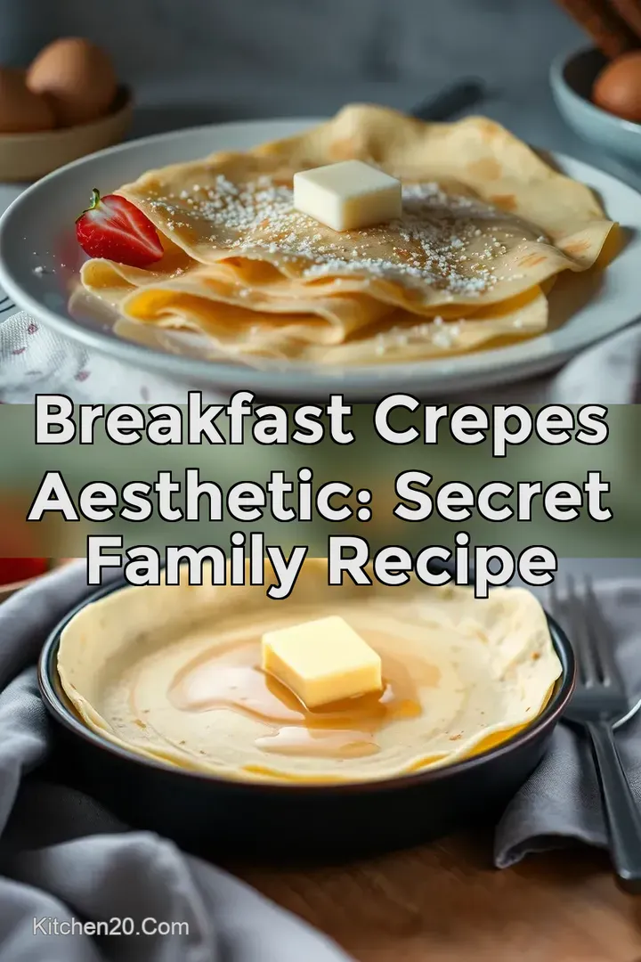 Breakfast Crepes Aesthetic: Secret Family Recipe