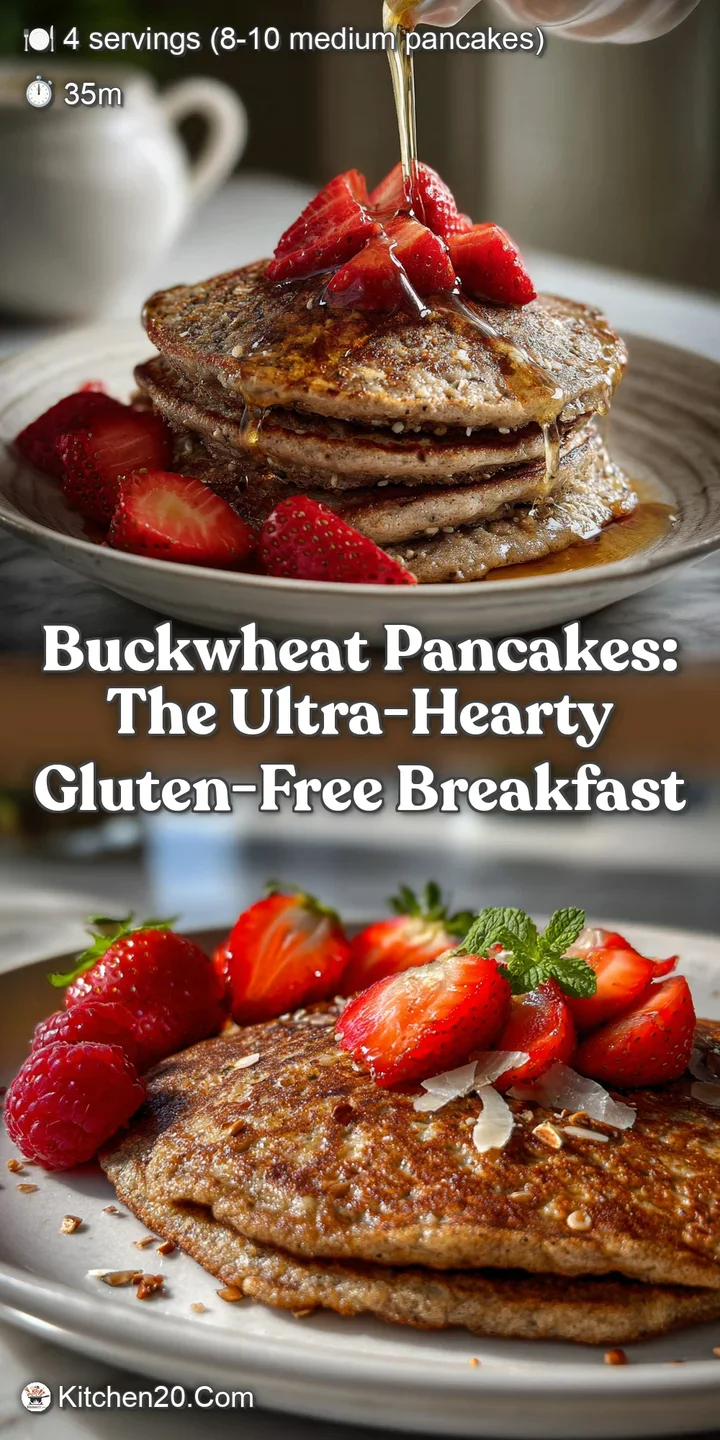 Buckwheat Pancakes: The Ultra-Hearty Gluten-Free Breakfast