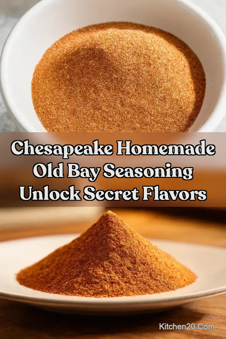 Chesapeake Homemade Old Bay Seasoning Unlock Secret Flavors : PIN FOR LATER Chesapeake Homemade Old Bay Seasoning Unlock Secret Flavors
