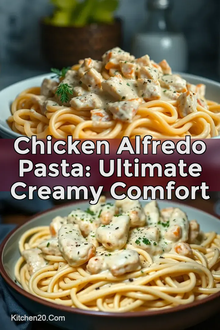 Chicken Alfredo Pasta: Ultimate Creamy Comfort
