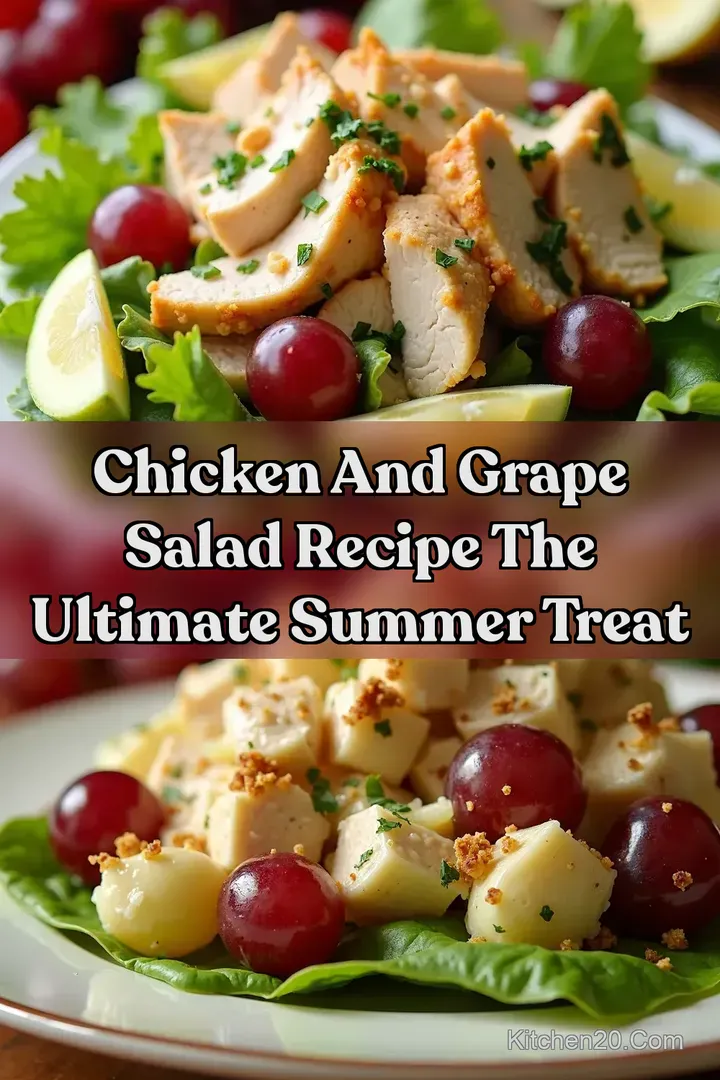 Chicken And Grape Salad Recipe The Ultimate Summer Treat