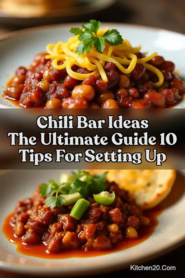 Chili Bar Ideas The Ultimate Guide 10 Tips for Setting Up