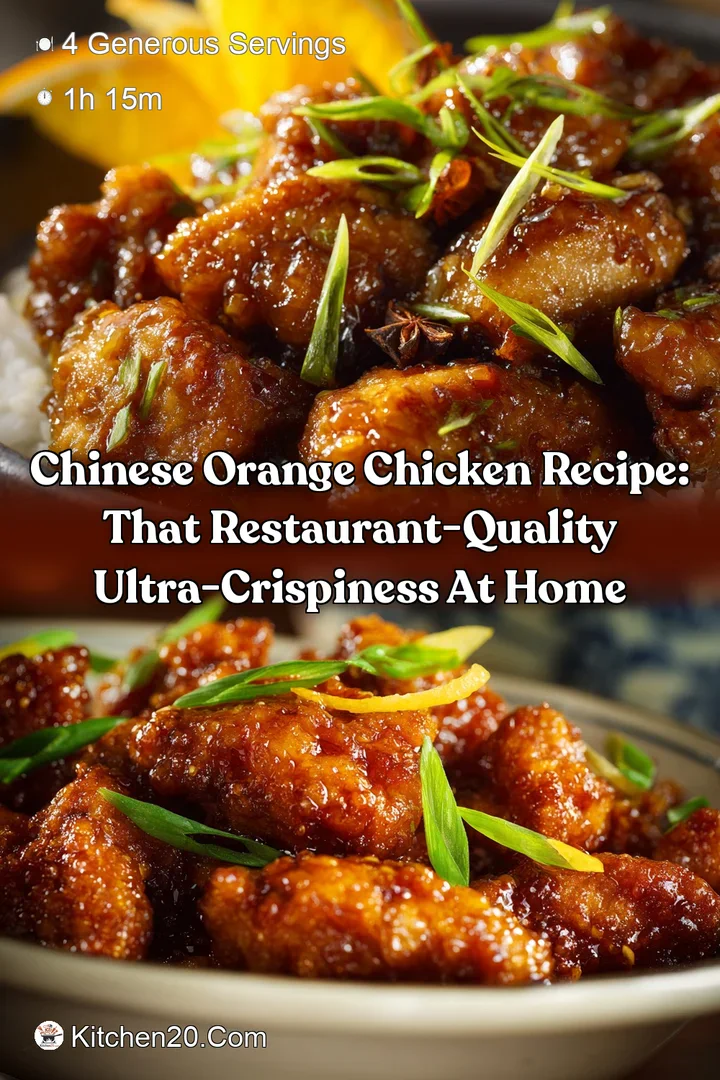 Chinese Orange Chicken Recipe: That Restaurant-Quality Ultra-Crispiness at Home