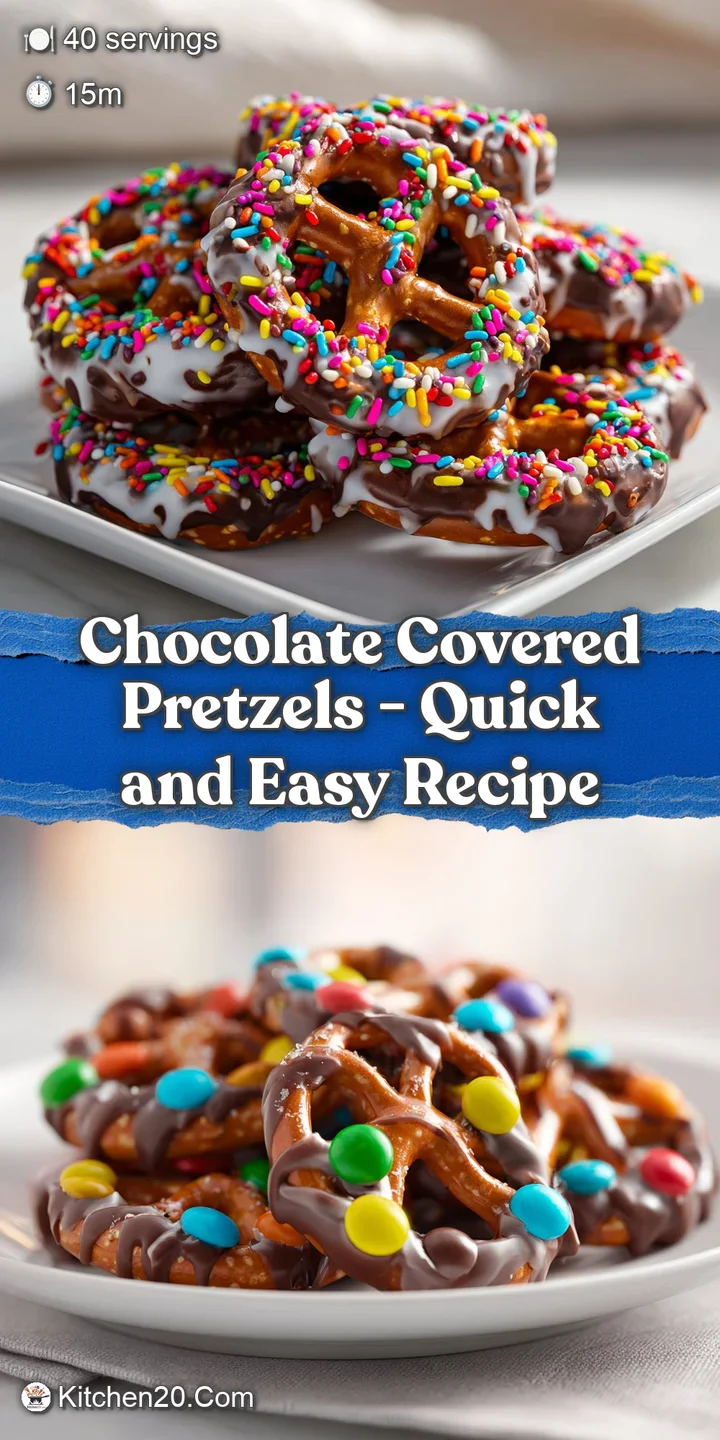 Close-up of a dark chocolate-covered pretzel twist, showing its shiny surface and crunchy texture with flaky salt.